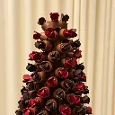 Red and Dark Chocolate Tree Tower.webp