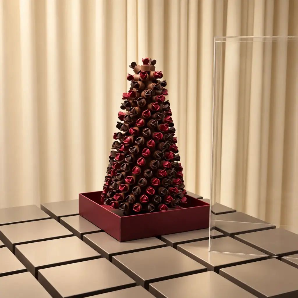 Crispy Hazelnut tower  
